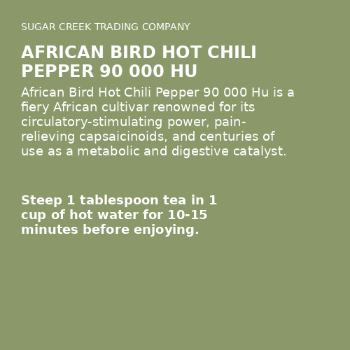 African Bird Hot Chili Pepper 90 000 Hu