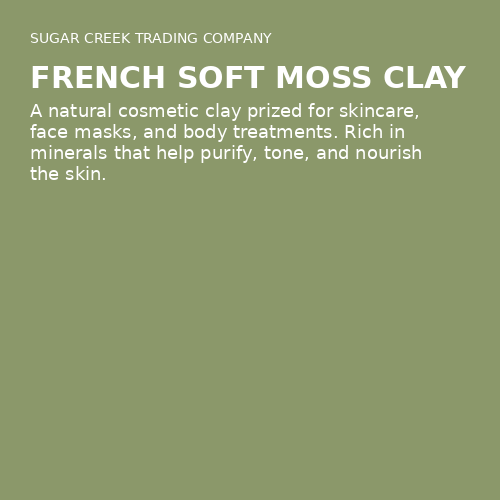 French Soft Moss Clay