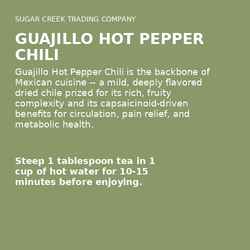 Guajillo Hot Pepper Chili