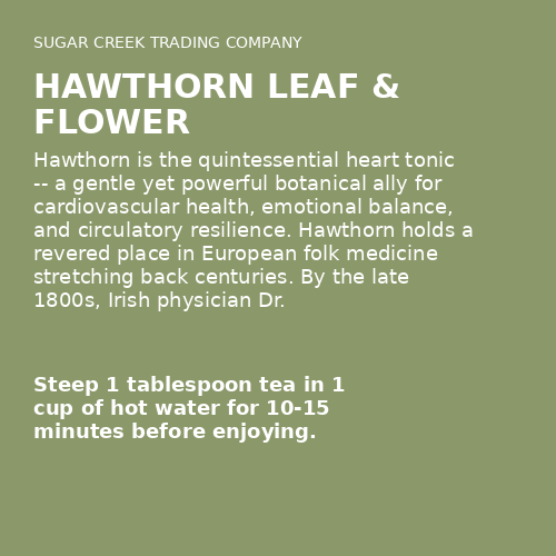 Hawthorn Leaf & Flower