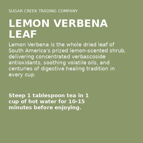Lemon Verbena Leaf