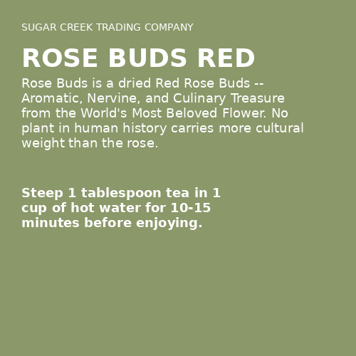 Rose Buds Red