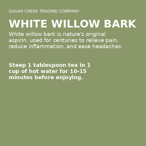 White Willow Bark