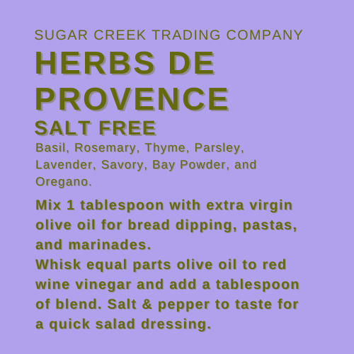 Herbs de Provence Salt Free