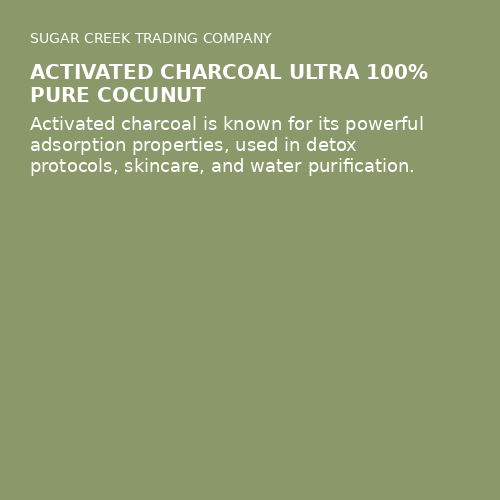 Activated Charcoal Ultra 100% Pure Cocunut