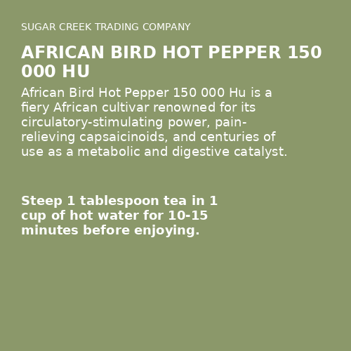 African Bird Hot Pepper 150 000 Hu