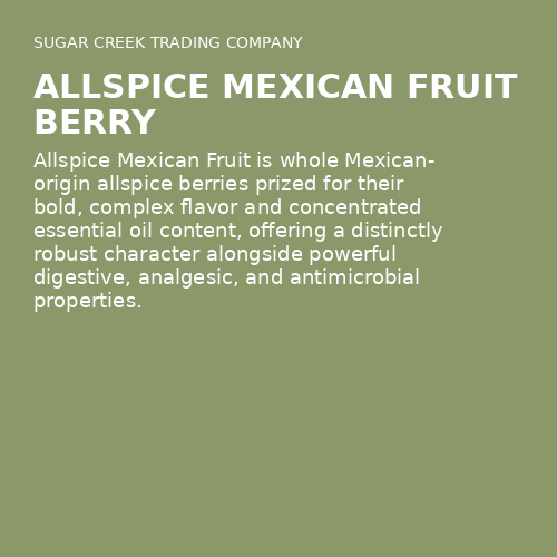 Allspice Mexican Fruit Berry