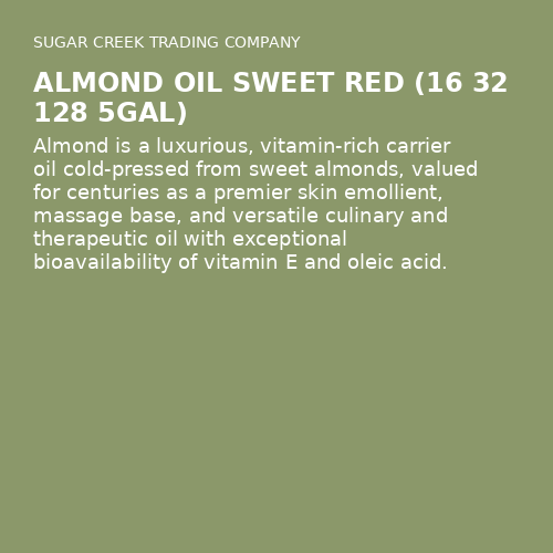 Almond Oil Sweet Red (16 32 128 5gal)