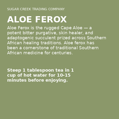 Aloe Ferox