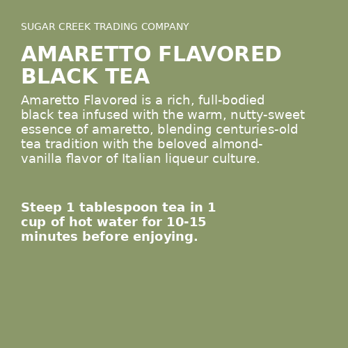Amaretto Flavored Black Tea