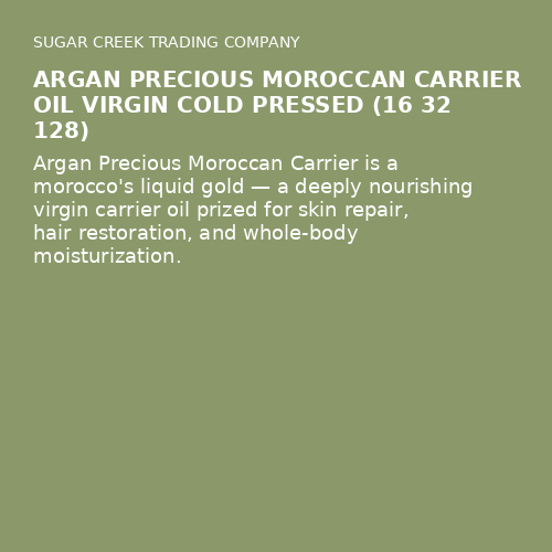 Argan Precious Moroccan Carrier Oil Virgin Cold Pressed (16 32 128)