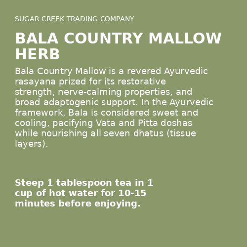 Bala Country Mallow Herb