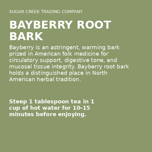 Bayberry Root Bark