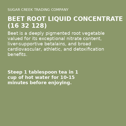 Beet Root Liquid Concentrate (16 32 128)