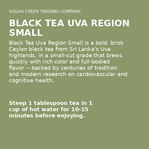Black Tea Uva Region Small