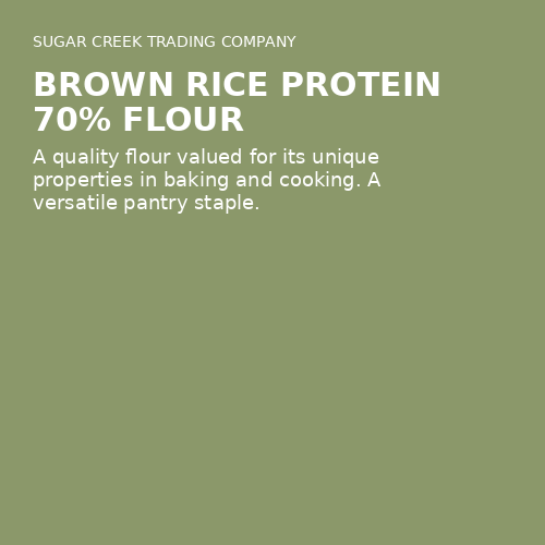 Brown Rice Protein 70% Flour