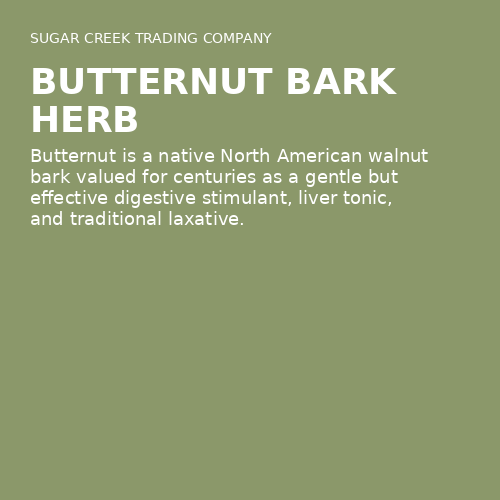 Butternut Bark Herb