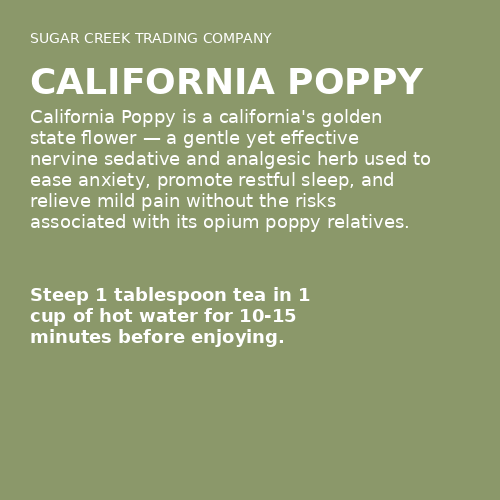 California Poppy
