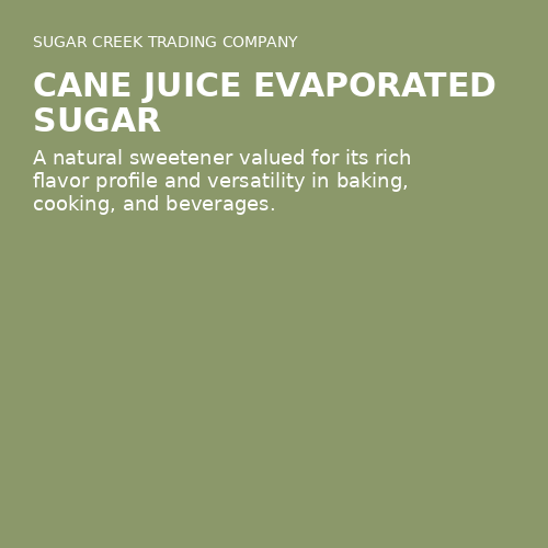 Cane Juice Evaporated Sugar