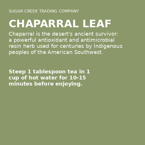 Chaparral Leaf