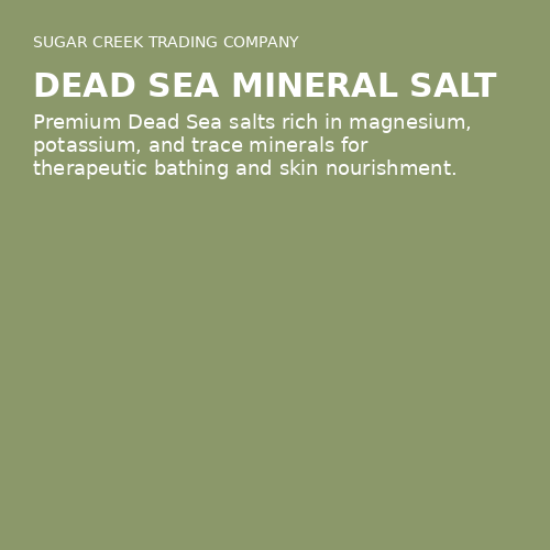 Dead Sea Mineral Salt