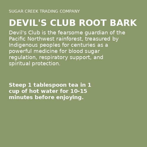 Devil's Club Root Bark