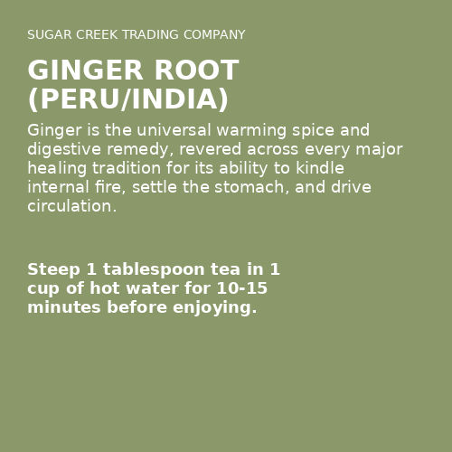 Ginger Root (Peru/India)