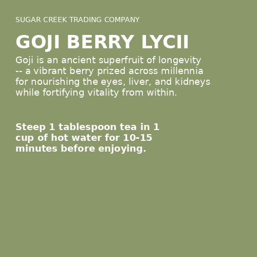 Goji Berry Lycii