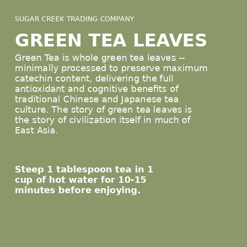 Green Tea Leaves