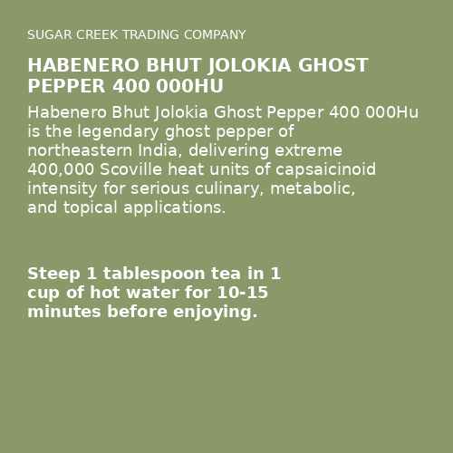 Habenero Bhut Jolokia Ghost Pepper 400 000hu
