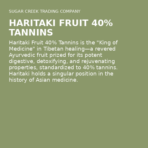 Haritaki Fruit 40% Tannins