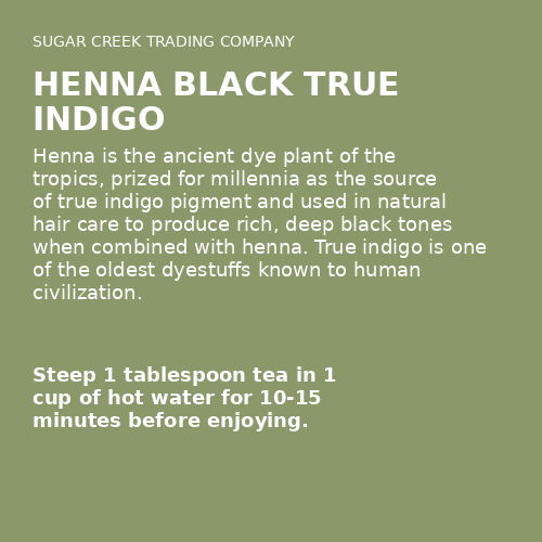 Henna Black True Indigo