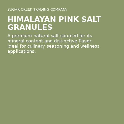 Himalayan Pink Salt Granules