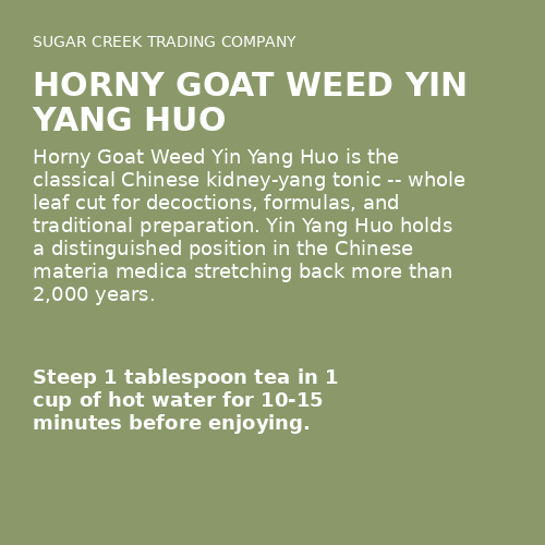 Horny Goat Weed Yin Yang Huo