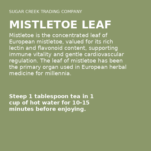 Mistletoe Leaf