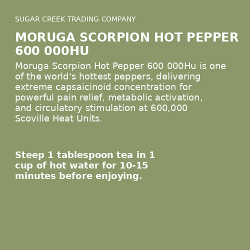 Moruga Scorpion Hot Pepper 600 000hu
