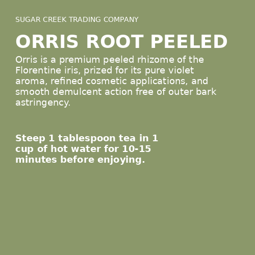 Orris Root (peeled)