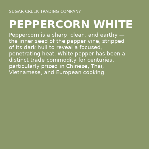 Peppercorn White