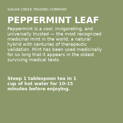 Peppermint Leaf