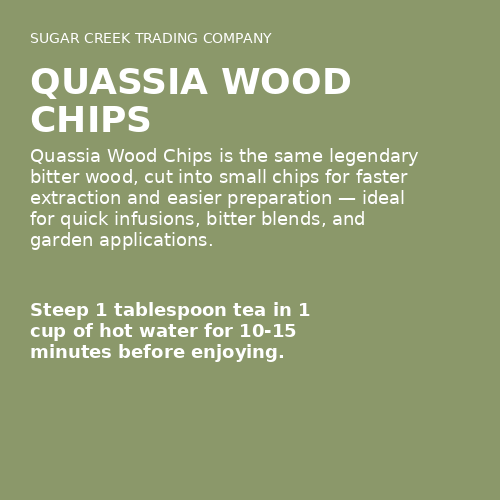 Quassia Wood Chips