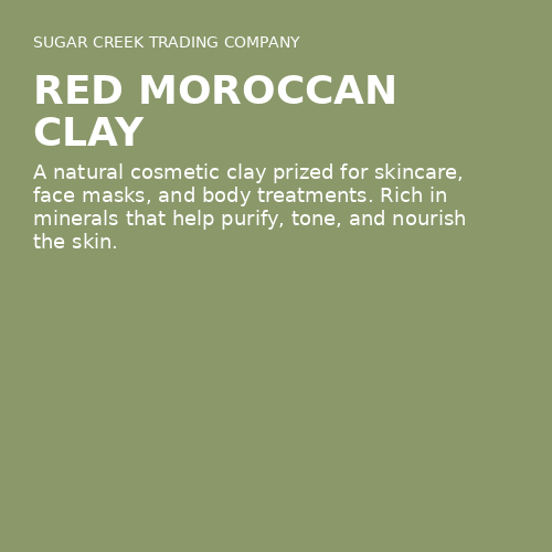 Red Moroccan Clay
