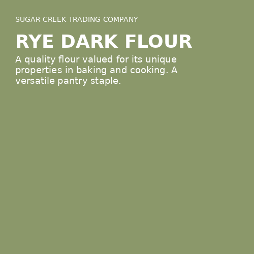 Rye Dark Flour