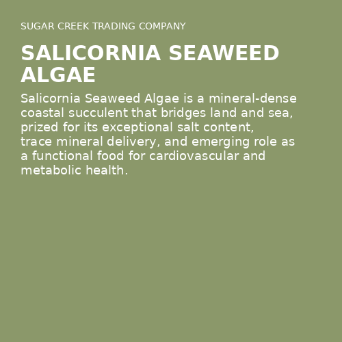 Salicornia Seaweed Algae