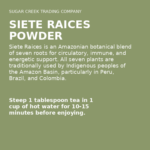 Siete Raices Powder