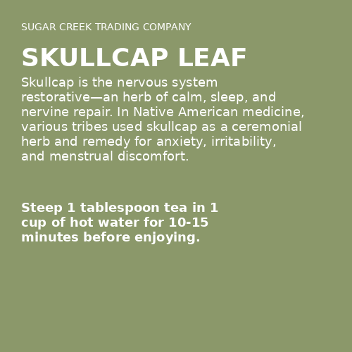 Skullcap leaf