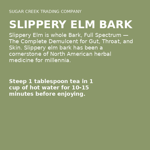 Slippery Elm Bark