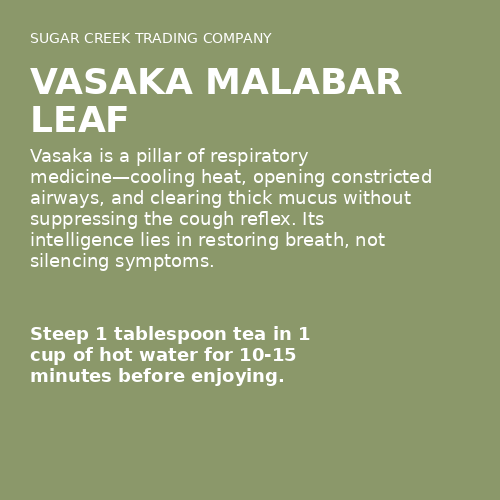 Vasaka Malabar Leaf