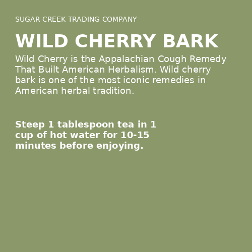Wild Cherry Bark