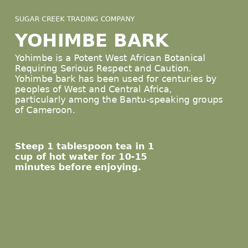 Yohimbe Bark