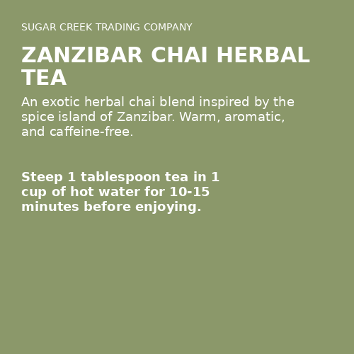 Zanzibar Chai Herbal Tea
